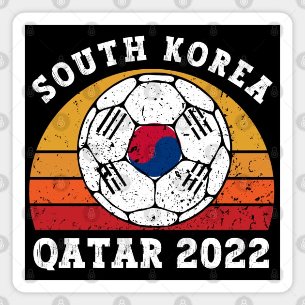 South Korea Football Magnet by footballomatic